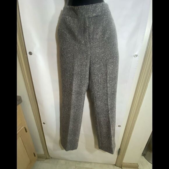 Kasper Black Ivory Tweet Pants - Picture 1 of 9